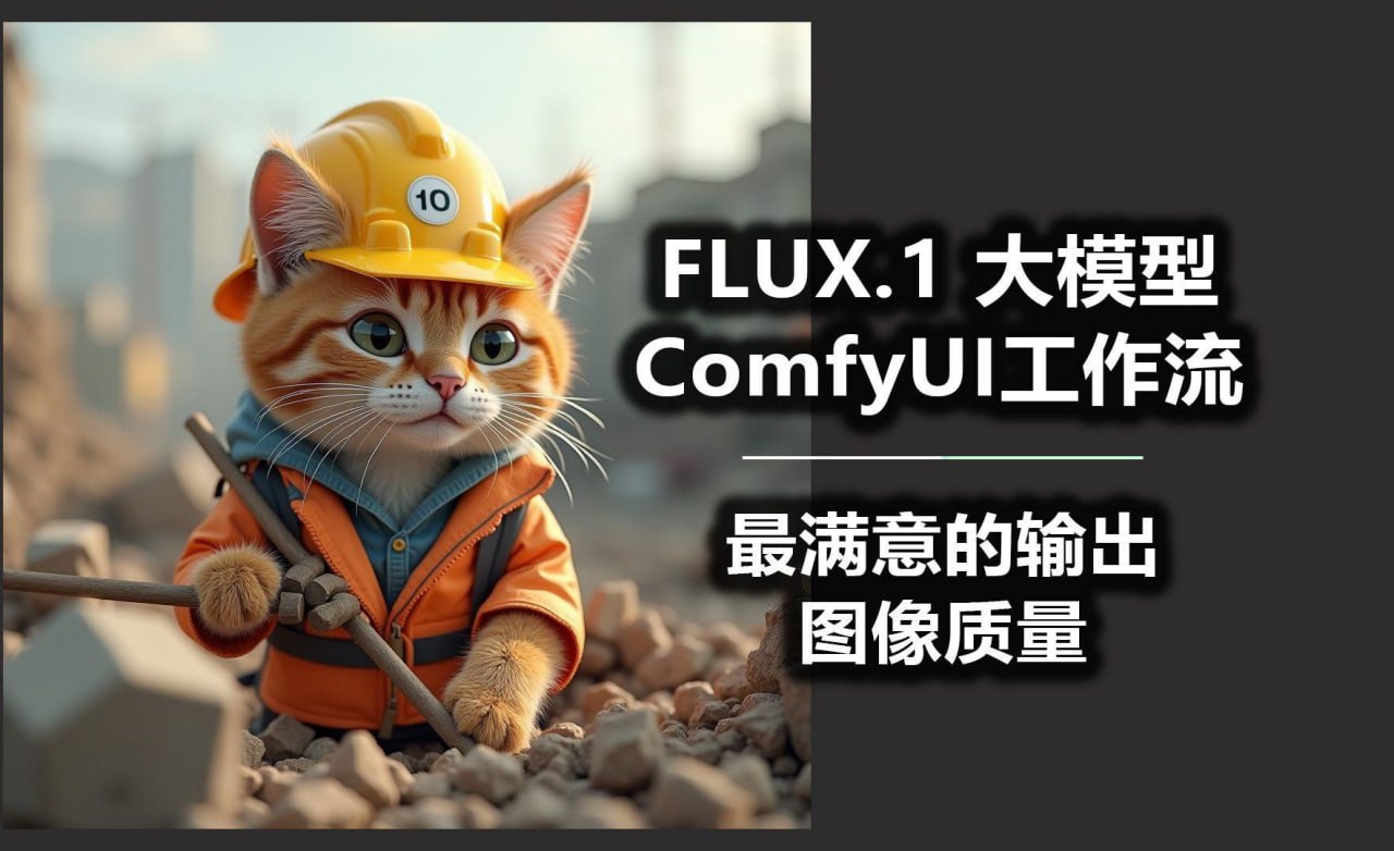 AI-Comfyui工作流+FLUX模型视频教程合集 (附配套课件)-伊米博客